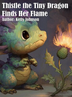 cover image of Thistle the Tiny Dragon Finds Her Flame